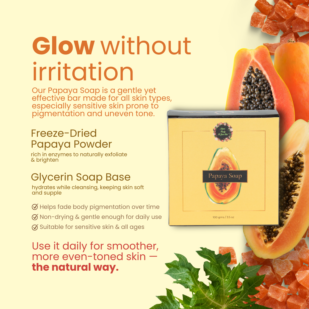 Papaya Soap nature-foody-skin