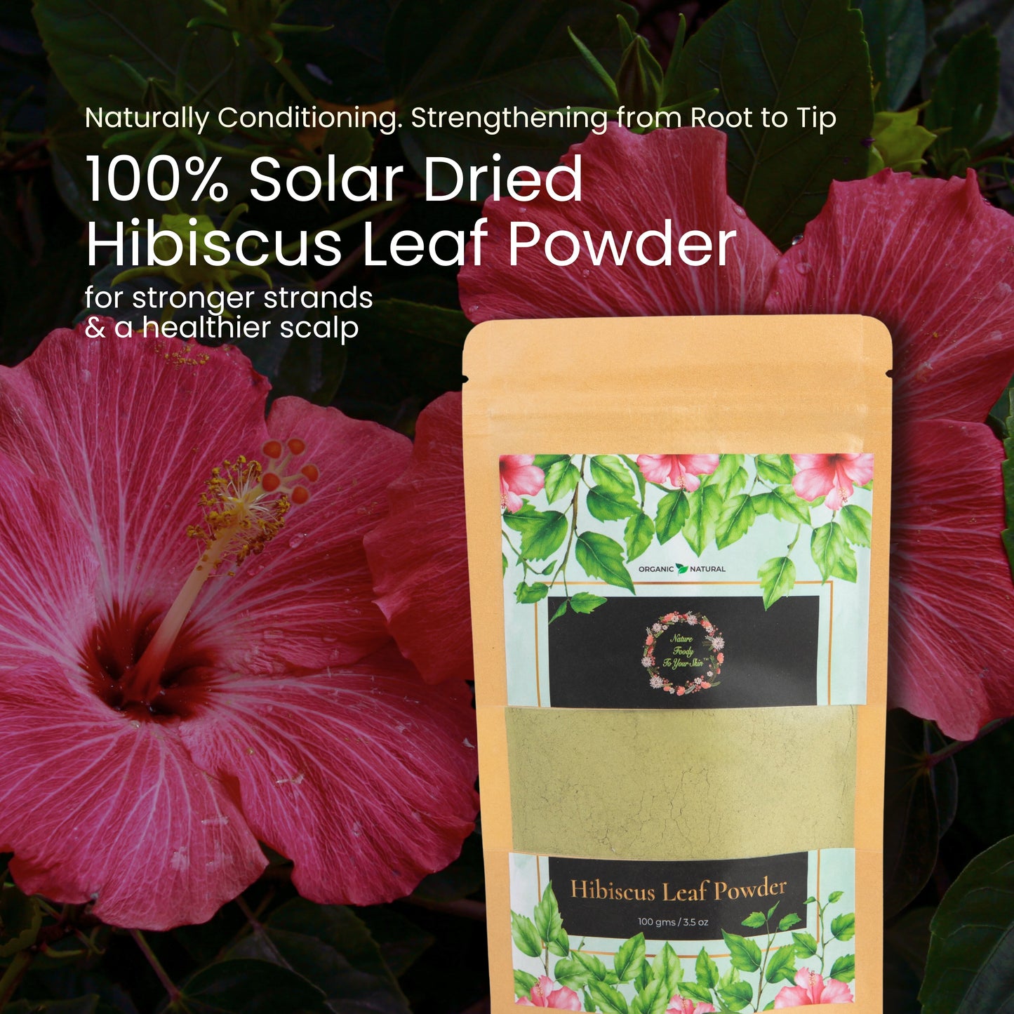 Hibiscus Leaf Powder nature-foody-skin