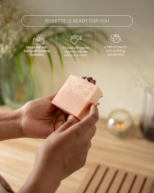 Rosette Soap Nature foody to your skin