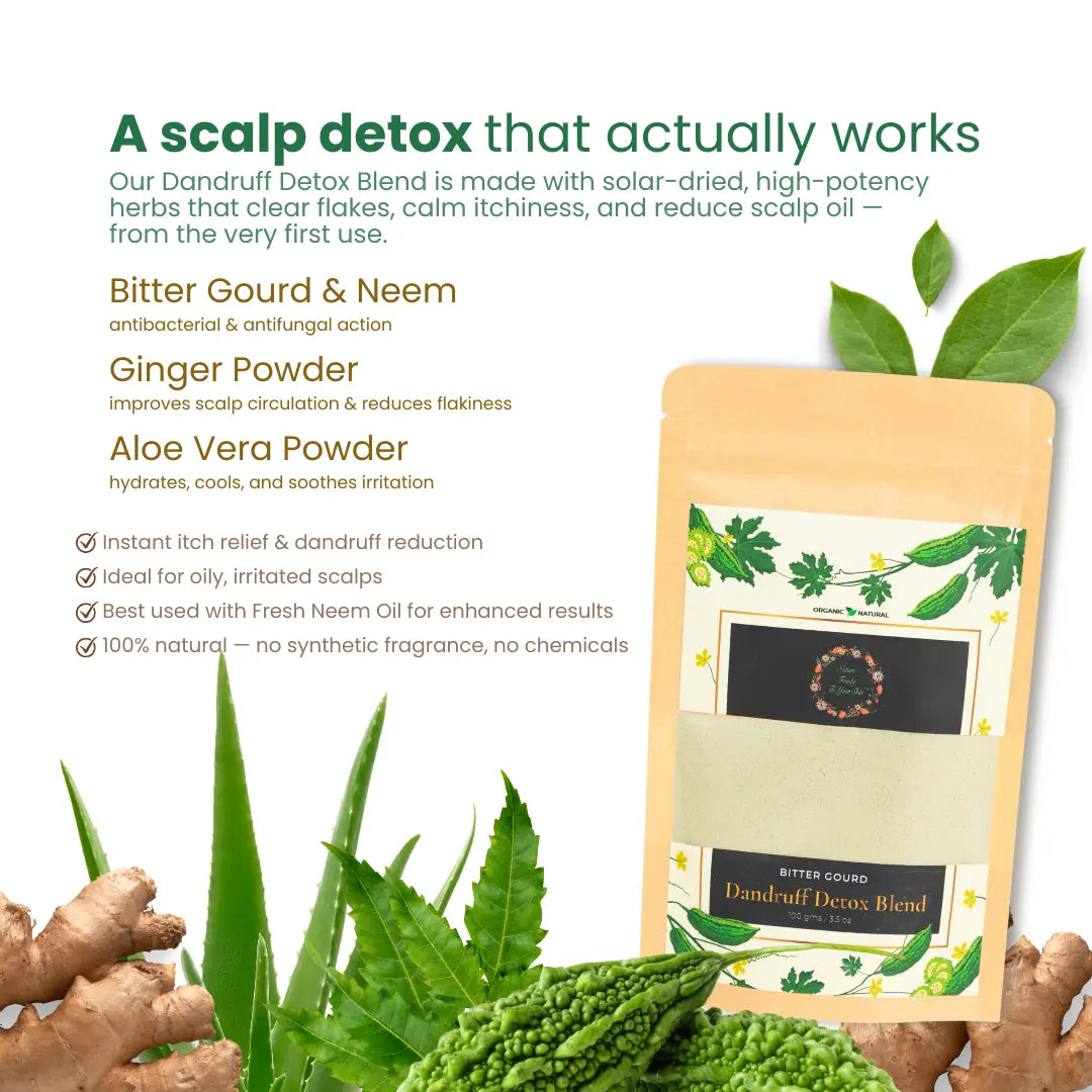 Dandruff Detox Blend nature-foody-skin