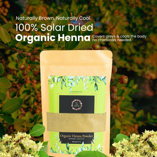 Organic Henna Powder nature-foody-skin