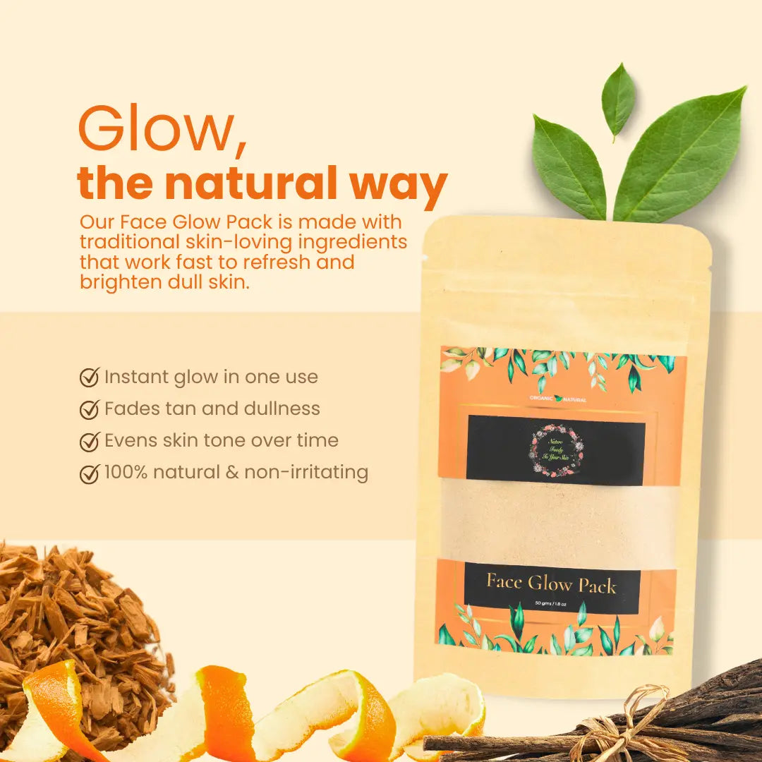 Face Glow Pack nature-foody-skin