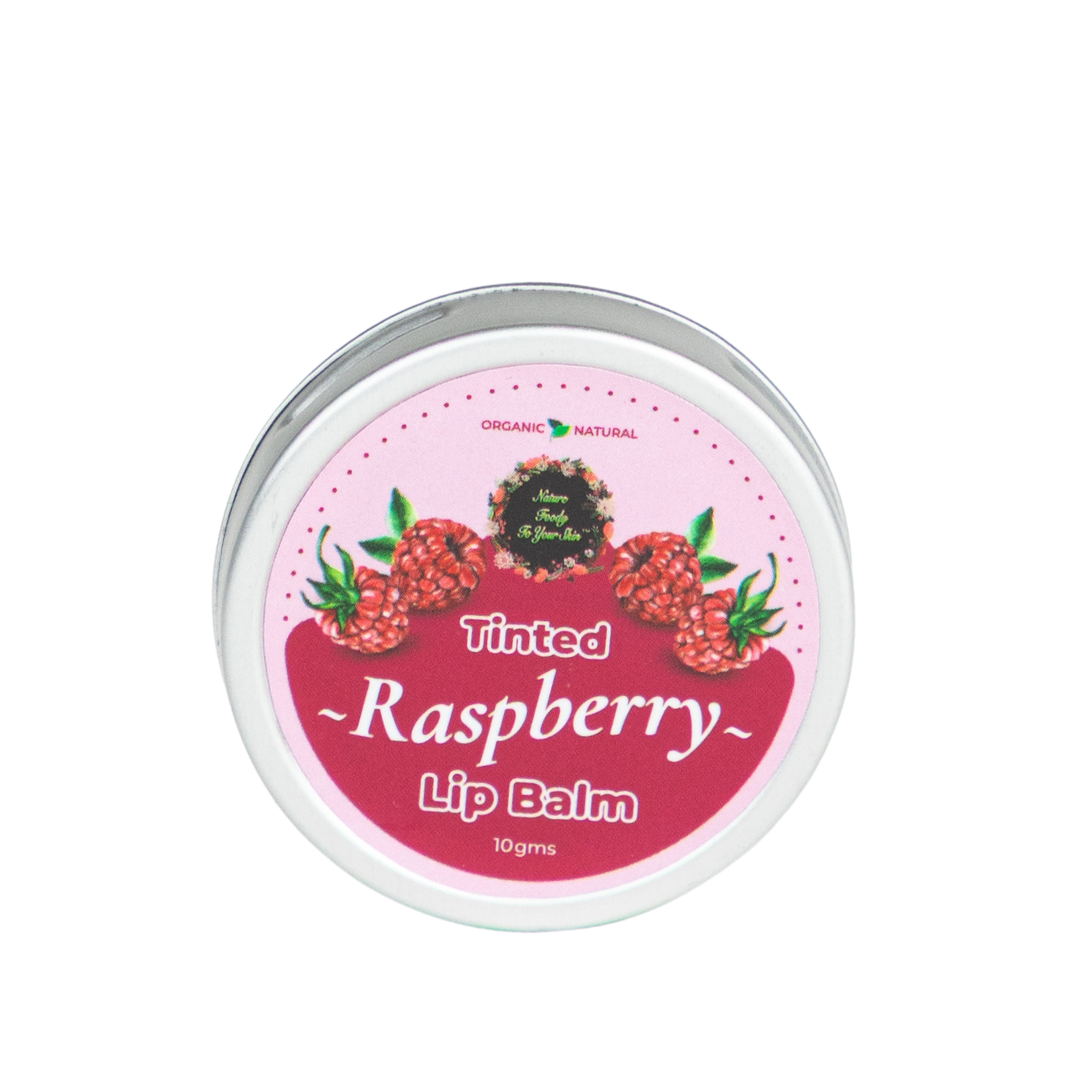 Tinted Raspberry Lip Balm nature-foody-skin