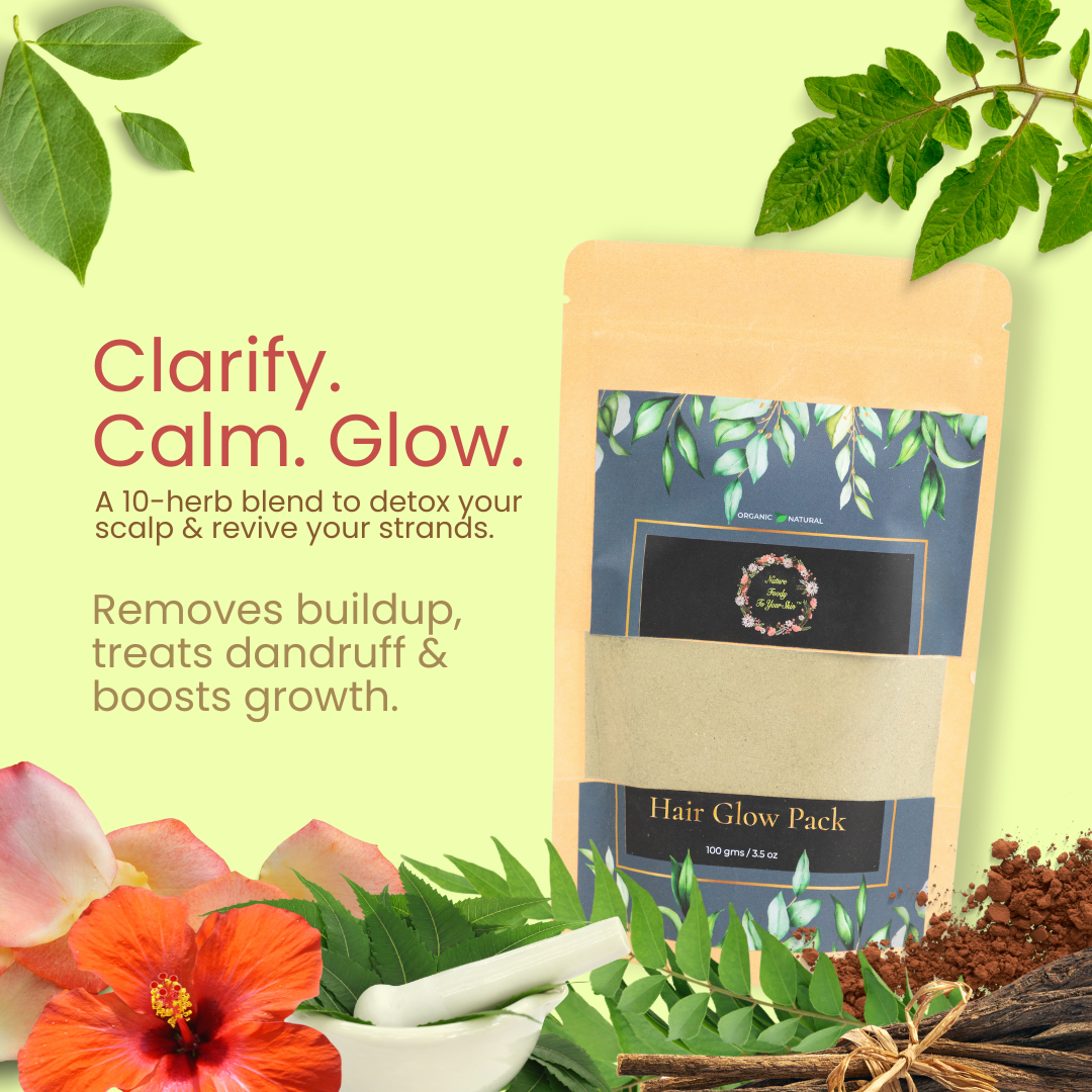 Hair Glow Pack nature-foody-skin