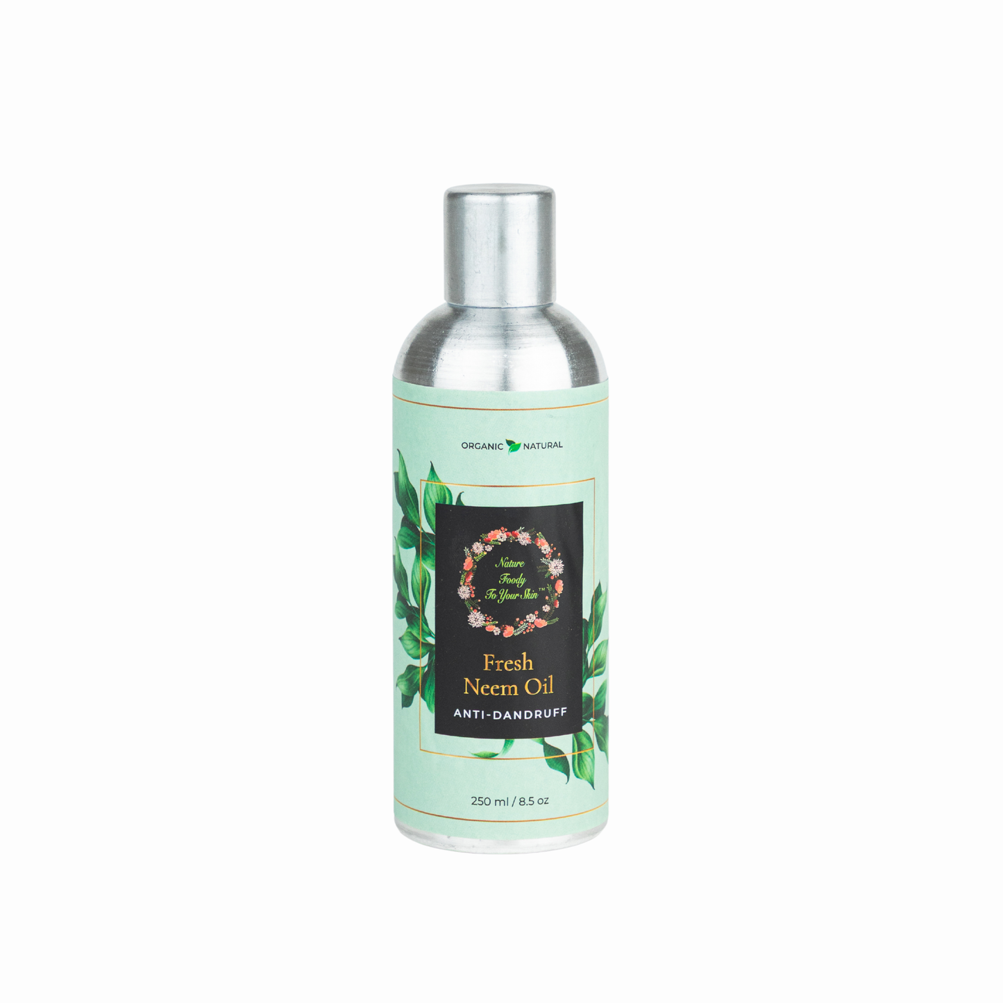 Fresh Neem Hair oil for Dandruff Free Hair nature-foody-skin
