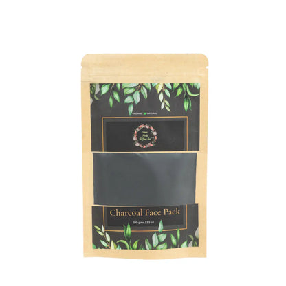 Charcoal Face Pack nature-foody-skin