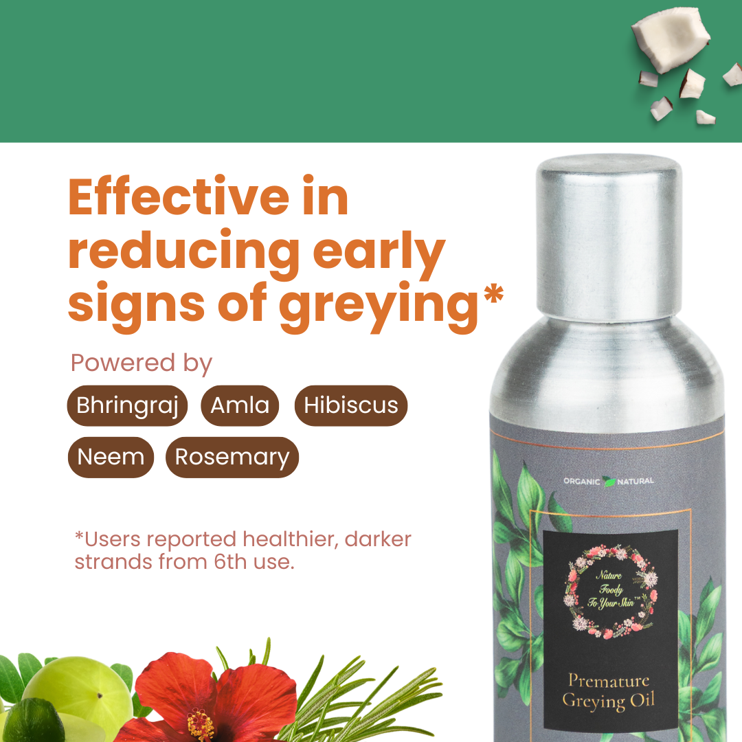 Premature Greying Oil