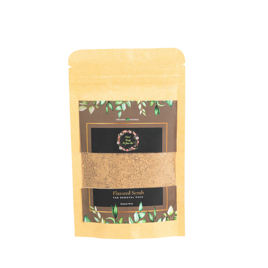 Flaxseed Face Scrub nature-foody-skin