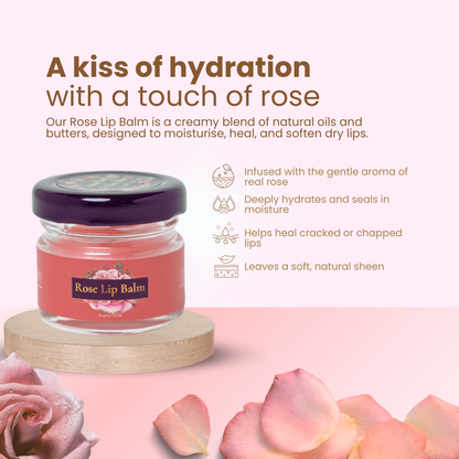 Lip Balm Rose nature-foody-skin