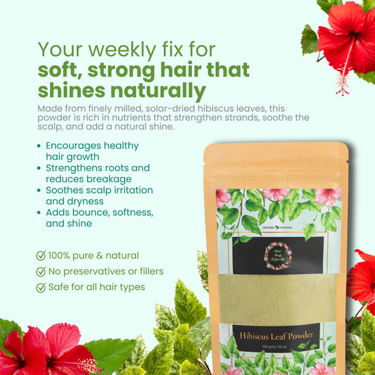 Hibiscus Leaf Powder nature-foody-skin