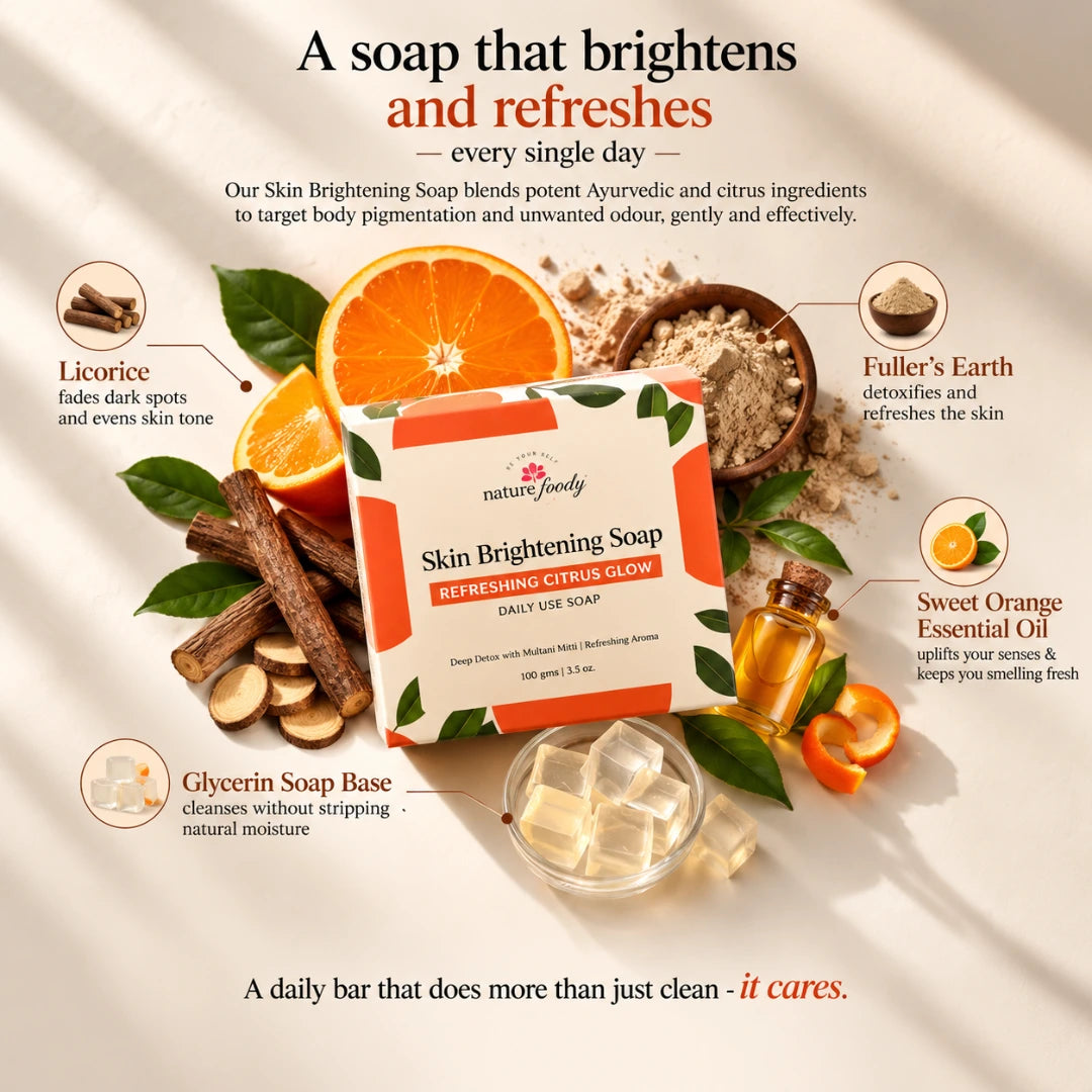 Skin Brightening Soap (Copy) nature-foody-skin