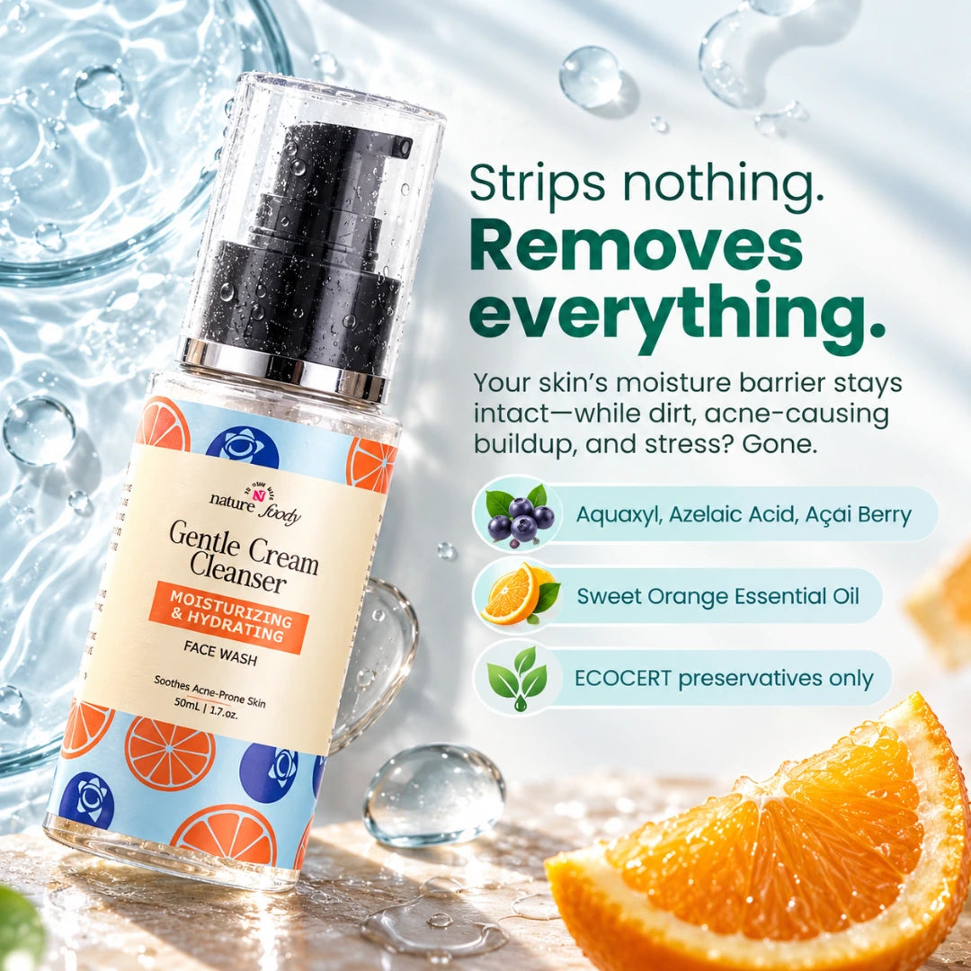 Gentle Cream Cleanser (Copy) nature-foody-skin