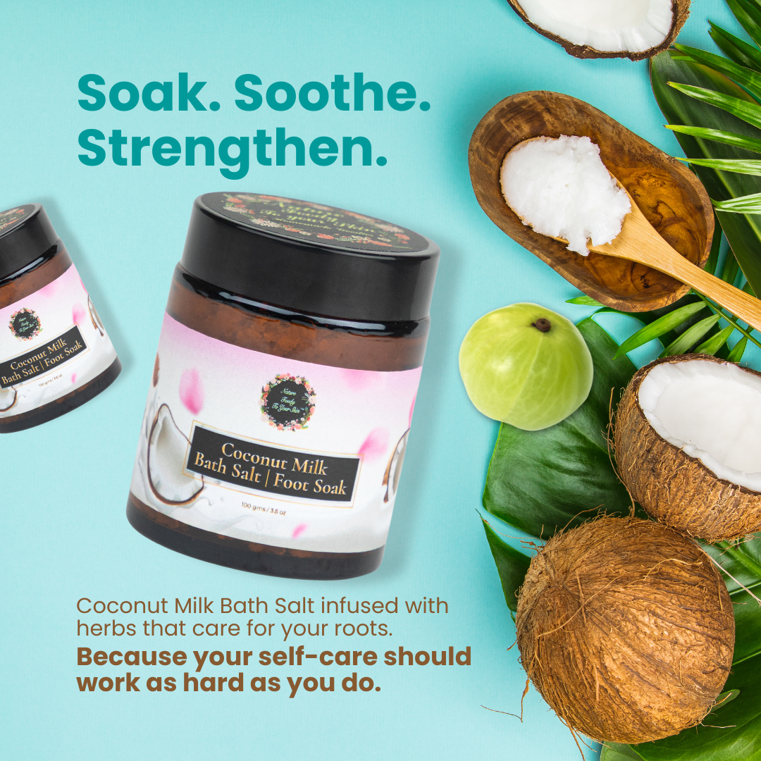 Coconut Milk Bath Salt | Foot Soak