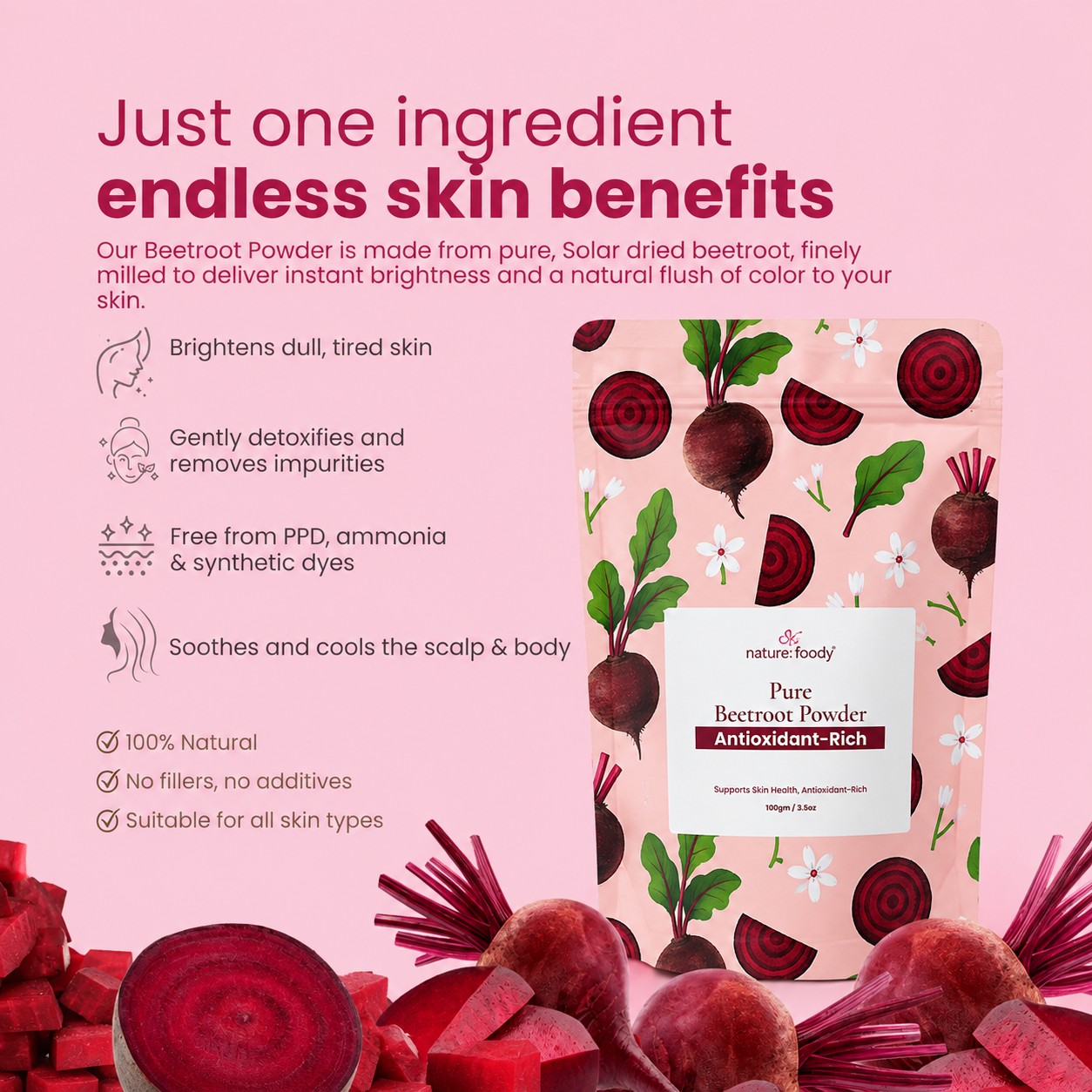 Beetroot Powder nature-foody-skin