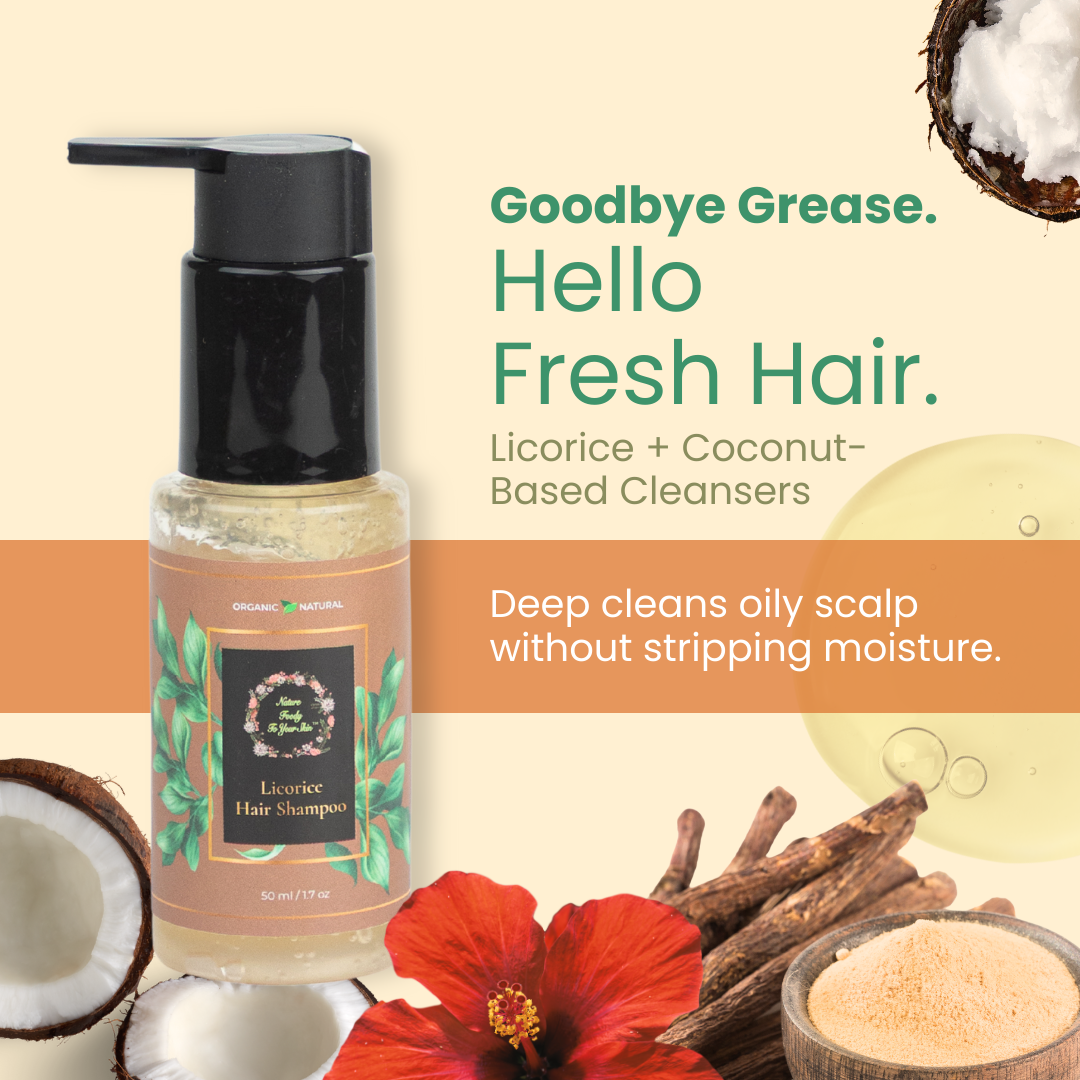 Licorice Hair Shampoo nature-foody-skin
