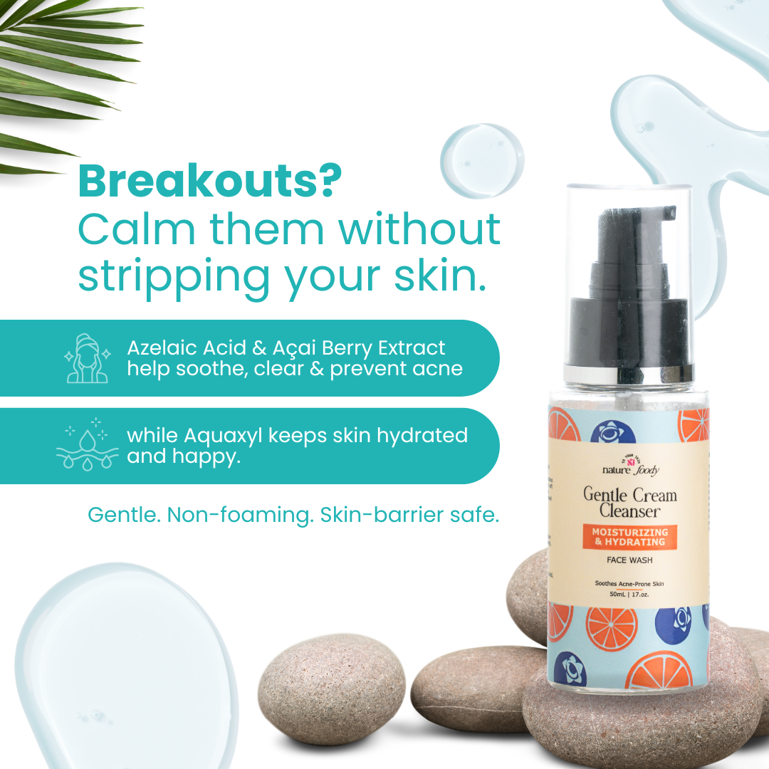 Gentle Cream Cleanser nature-foody-skin