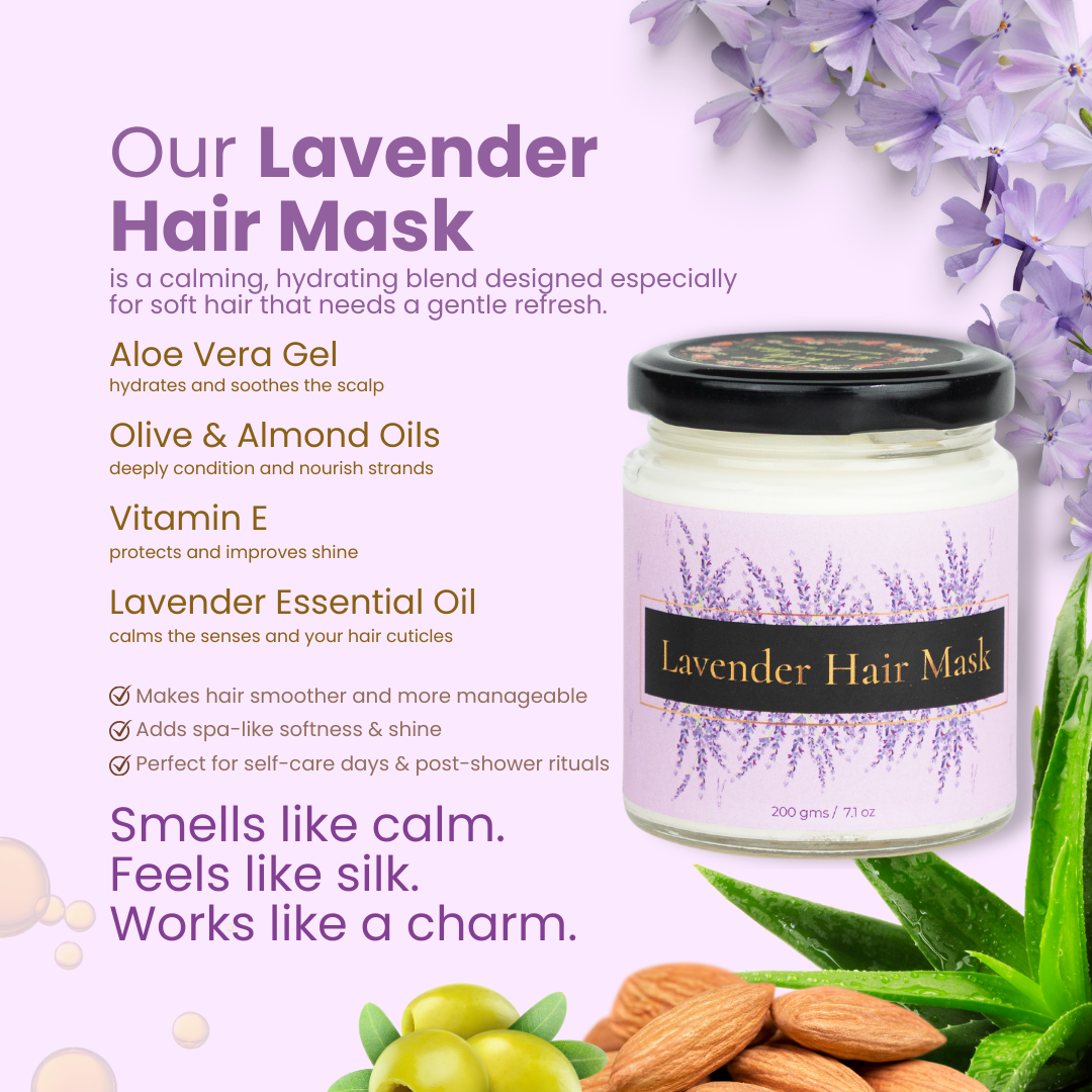 Lavender Hair Mask nature-foody-skin
