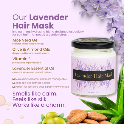 Lavender Hair Mask nature-foody-skin