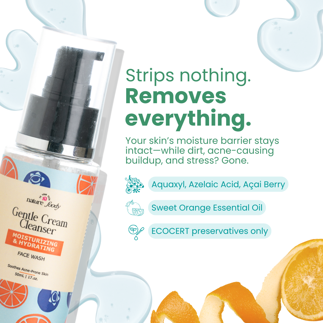 Gentle Cream Cleanser nature-foody-skin