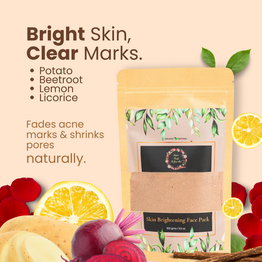Skin Brightening Face Pack nature-foody-skin