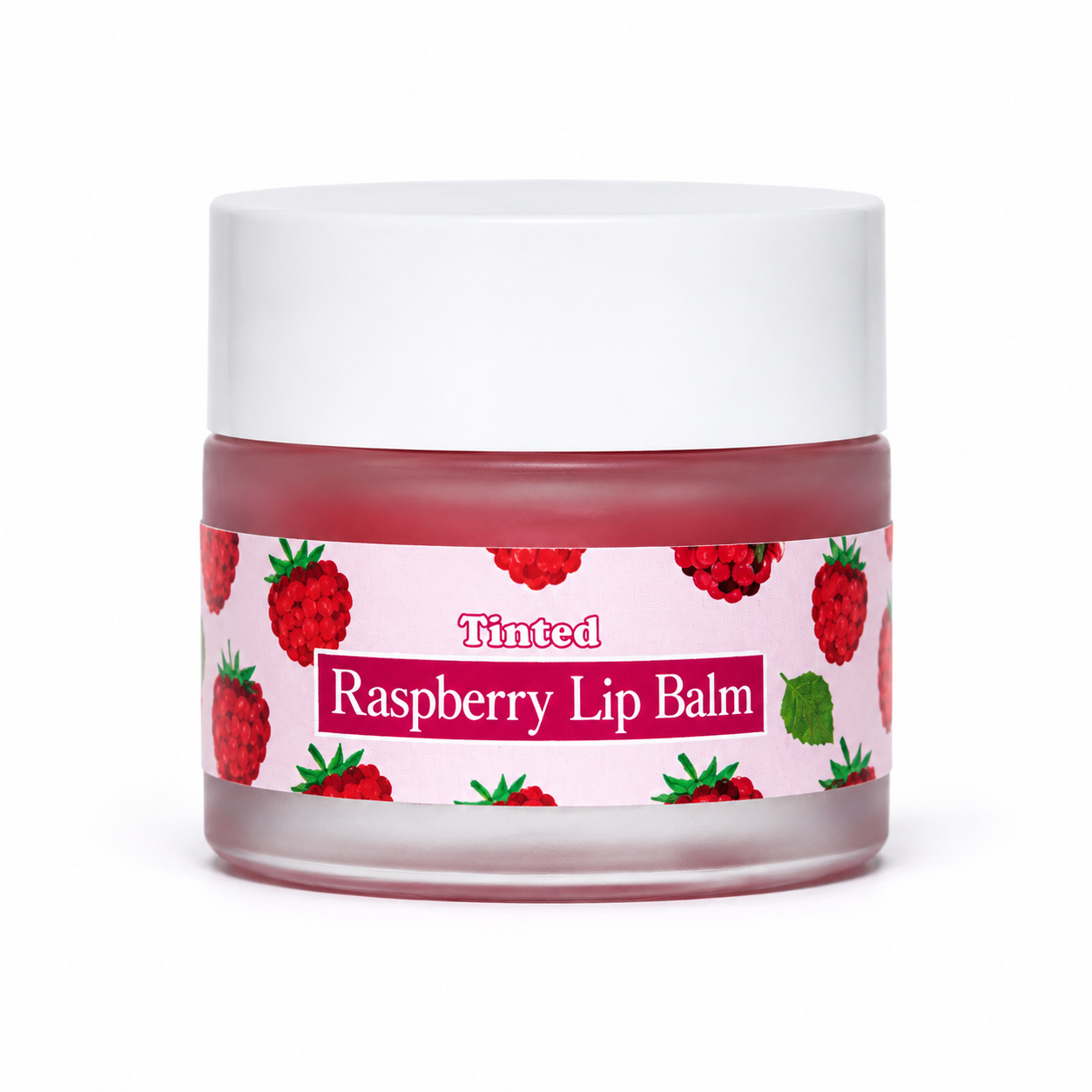 Tinted Raspberry Lip Balm nature-foody-skin