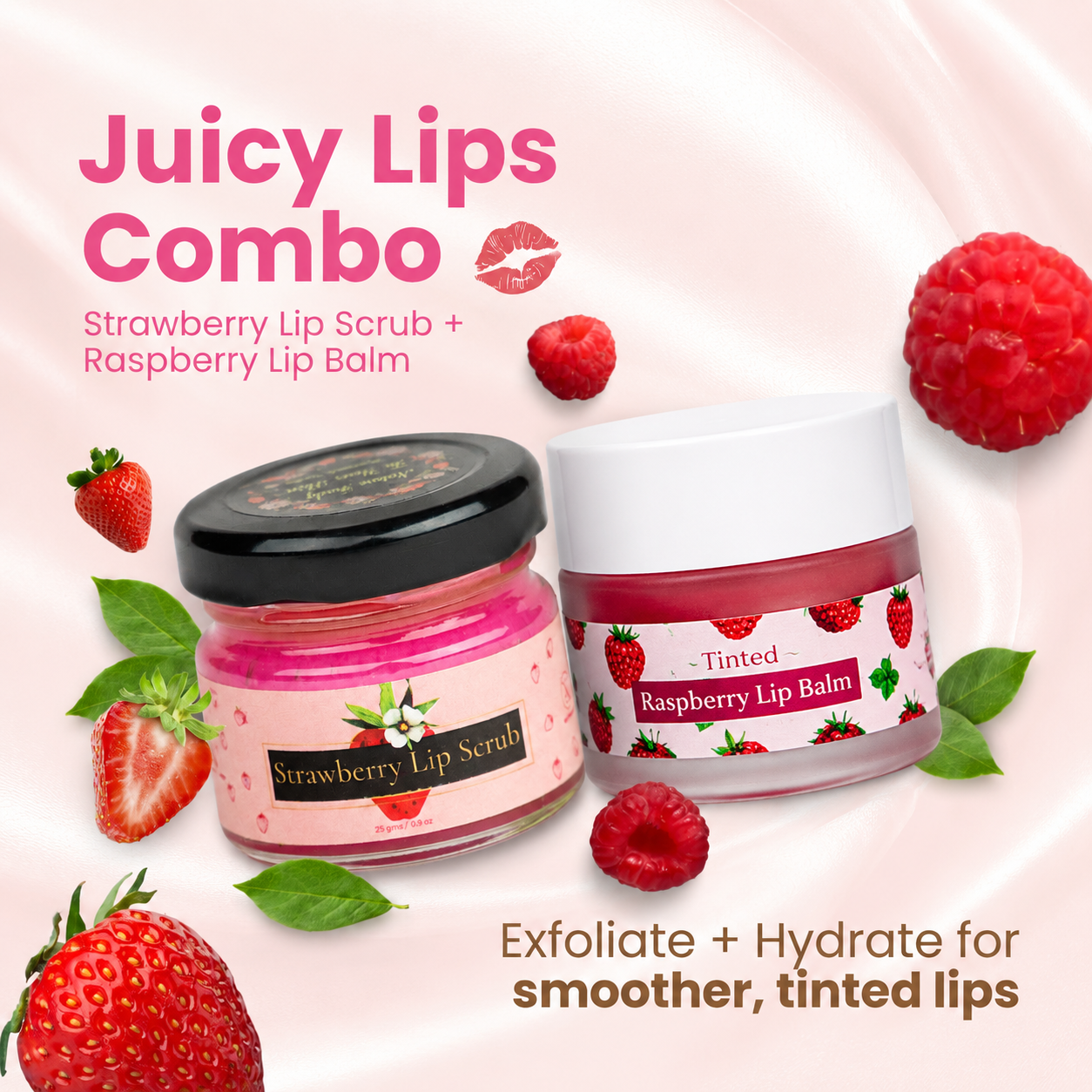 Juicy Lips Combo nature-foody-skin