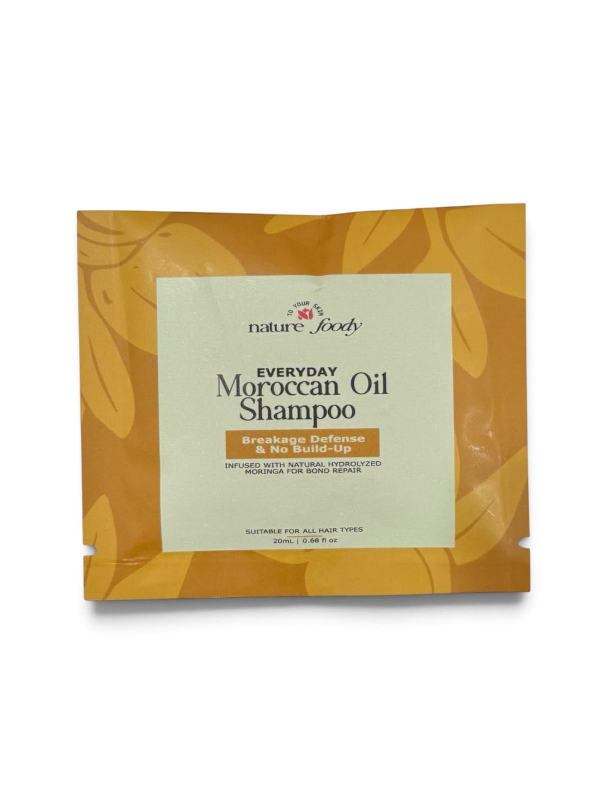 Moroccan Oil Shampoo Sample Sachet Nature foody to your skin