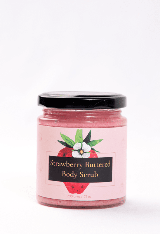 Strawberry Buttered Body Scrub 200g