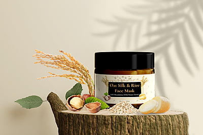 Oat Silk & Rice Face Mask